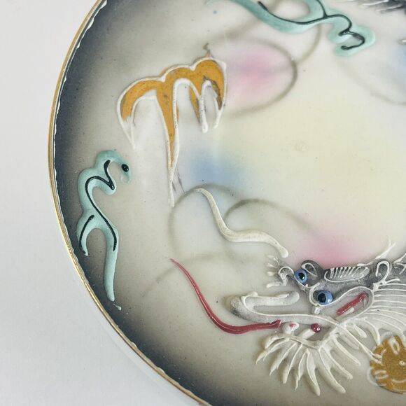 ACRA Dragonware Mini Saucer Japan 3.75 inch Replacement - Picture 3 of 10